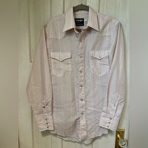 Wrangler Light Pink Striped Shirt